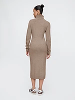 CashSoft Turtleneck Maxi Sweater Dress