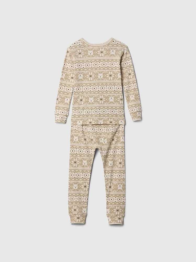 babyGap Organic Brushed Cotton Holiday PJ Set