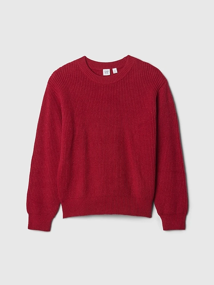CashSoft Rib Crewneck Sweater