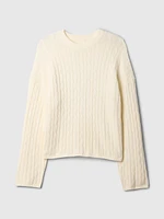 CashSoft Cable-Knit Sweater