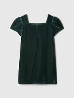 babyGap Velour Bow Shift Dress