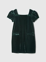 babyGap Velour Bow Shift Dress