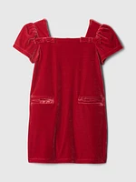 babyGap Velour Bow Shift Dress