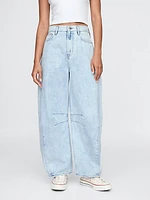 High Rise Horseshoe Jeans