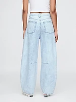 High Rise Horseshoe Jeans