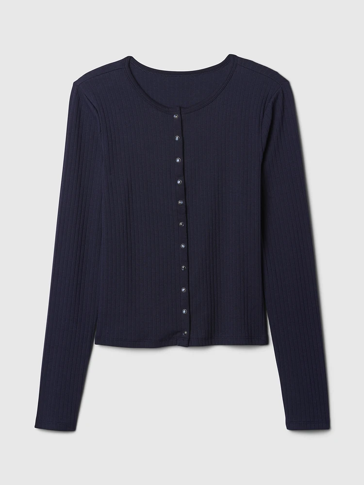 Modern Rib Cardigan