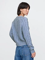 Classic Cable-Knit Sweater