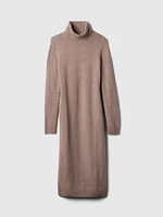 CashSoft Turtleneck Maxi Sweater Dress