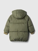 babyGap Recycled Heavyweight Sherpa-Lined PrimaLoft® Puffer Jacket