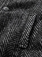 babyGap Herringbone Tweed Topcoat