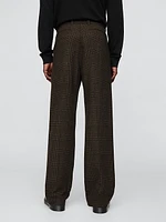 365 Wool-Blend Relaxed Trousers