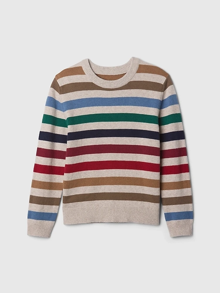 CashSoft Rib Crewneck Sweater