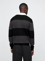 CashSoft Rugby Polo Sweater