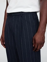 365 Wool-Blend Relaxed Trousers