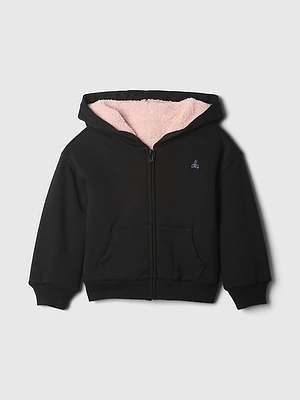 babyGap Cozy Vintage Soft Zip Hoodie