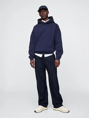 365 Wool-Blend Relaxed Trousers