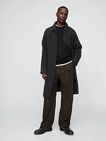 365 Wool-Blend Relaxed Trousers