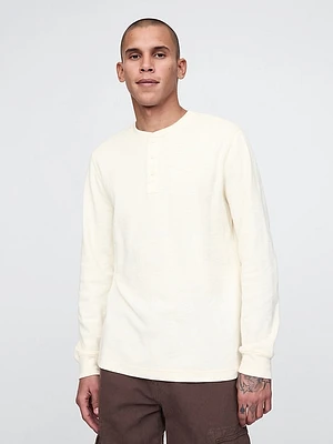 Waffle Henley T-Shirt