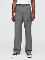 365 Wool-Blend Relaxed Trousers