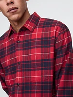 Organic Cotton Flannel Shirt