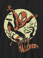 Kids Spiderman Halloween Graphic Tee