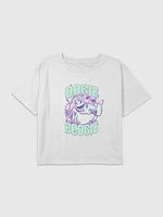 Kids The Nightmare Before Christmas Oogie Boogie Graphic Boxy Crop Tee