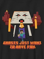 Kids Minecraft Halloween Graphic Tee