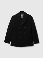 Wool-Blend Peacoat