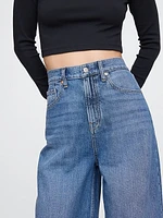 Sky High Rise UltraSoft Baggy Jeans