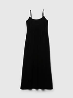 Recycled Velvet Maxi Slip Dress