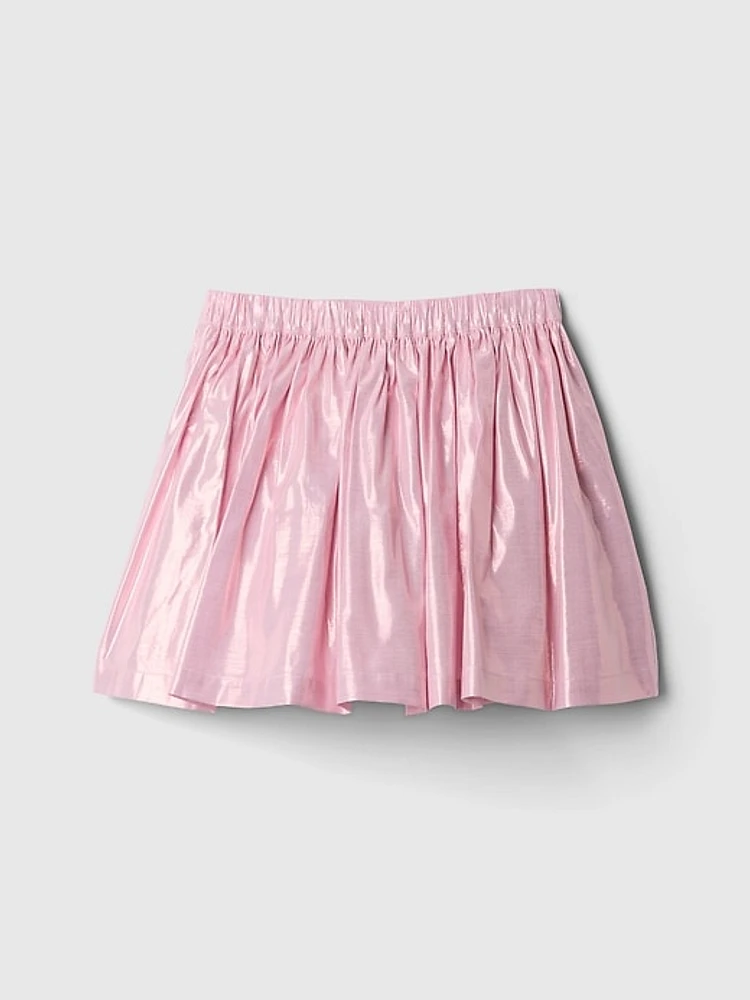 Kids Wicked Metallic Pleated Skirt