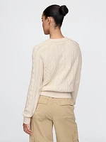 Classic Cable-Knit Sweater