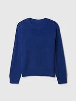 CashSoft Rib Crewneck Sweater