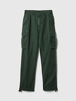 Herringbone Utility Cargo Pants