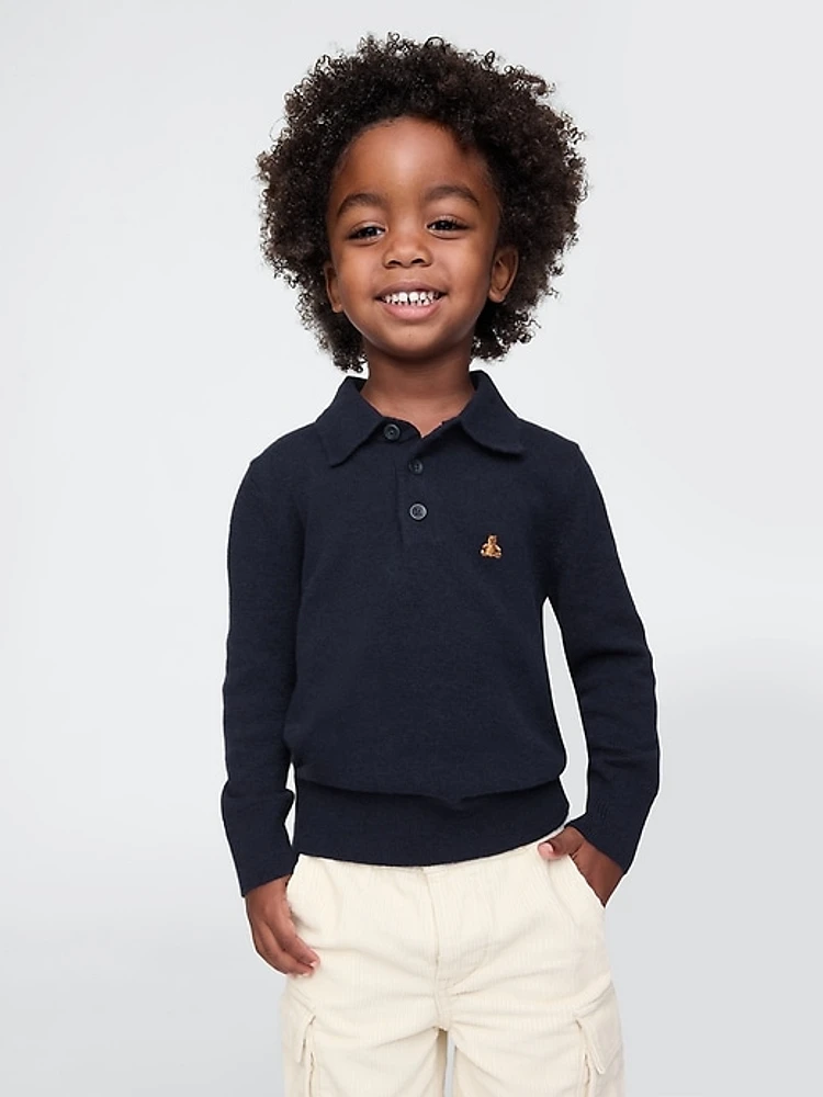 Baby & Toddler CashSoft Polo Sweater