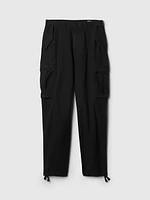 Herringbone Utility Cargo Pants