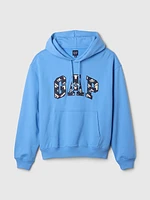 Embroidered Arch Logo Hoodie