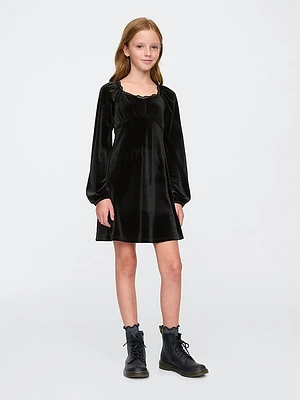 Kids Velvet Dress