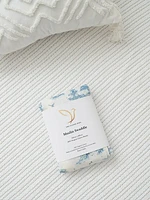 The Gilded Bird Spring Toile Organic Cotton Muslin Swaddle