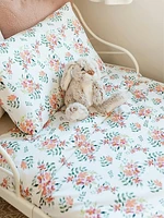 The Gilded Bird Colourful Animals Organic Cotton Toddler Duvet Cover and Pillow Case Set