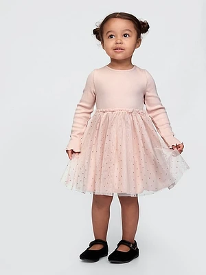 babyGap 2-in-1 Ruffle Tulle Dress