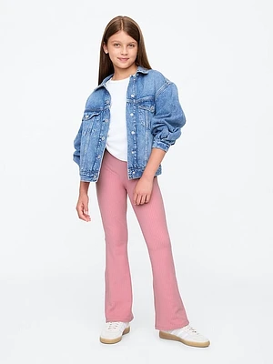 Kids Rib Flare Leggings