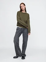 100% Cotton Oversized Boyfriend Sweater