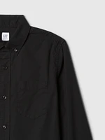 Kids Organic Cotton Poplin Shirt