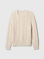 Kids Classic Cable-Knit Sweater