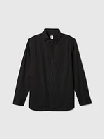 Kids Organic Cotton Poplin Shirt
