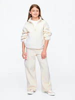 Kids Sherpa Half-Zip Pullover