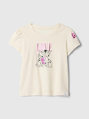 Gap × Disney Baby Puff-Sleeve Graphic T-Shirt