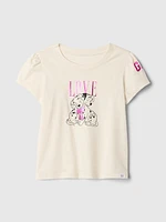 Gap × Disney Baby Puff Sleeve Graphic T-Shirt