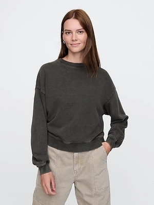 French Terry Wedge Sweatshirt